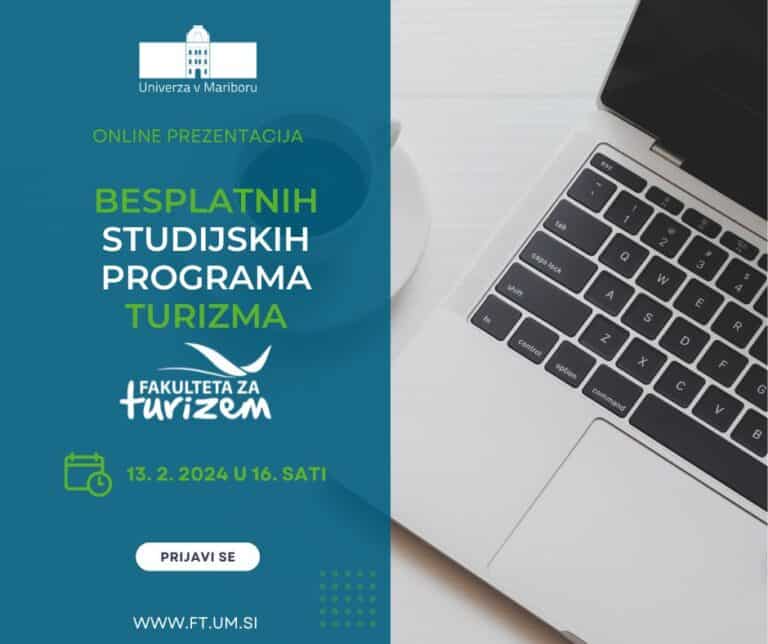 Study in Slovenia - Presentation for Foreigners - Faculty of Tourism